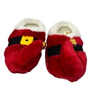 Dan Dee Santa Elf Jingle Kids Christmas Slippers Size 13-1 Big kids